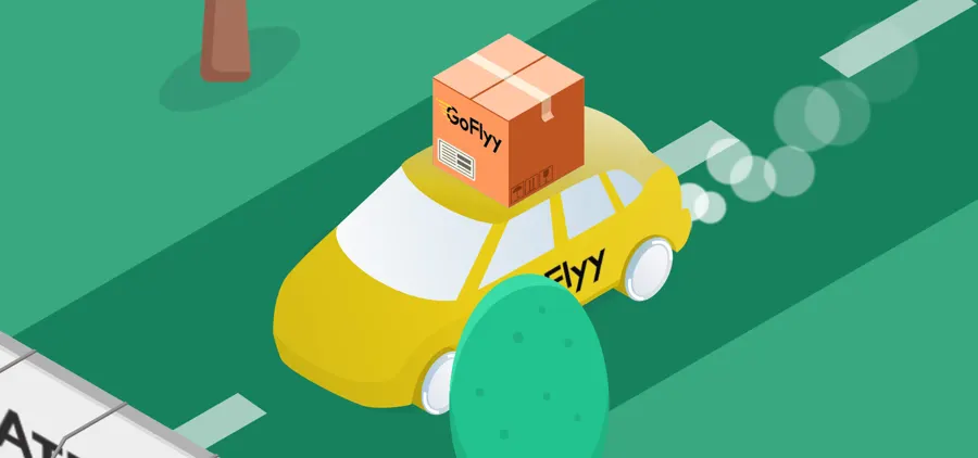 Сервис доставки GoFlyy — изображение из публикации агентства